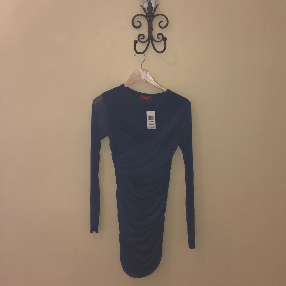 Royal blue evening dress size small